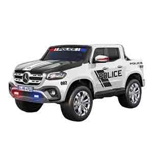 2021 licensed bez police car bettery children toy car electric 12v ride on pick up truck